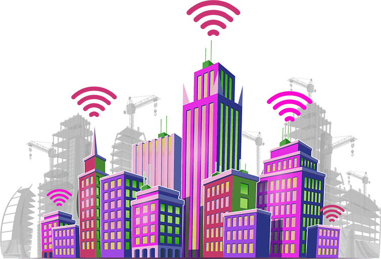 اینترنت مجتمع تجاری و برج ها
